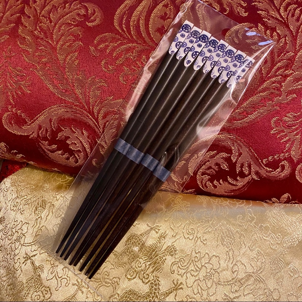 New Lotus Root Pattern Japan Chopsticks set of 4